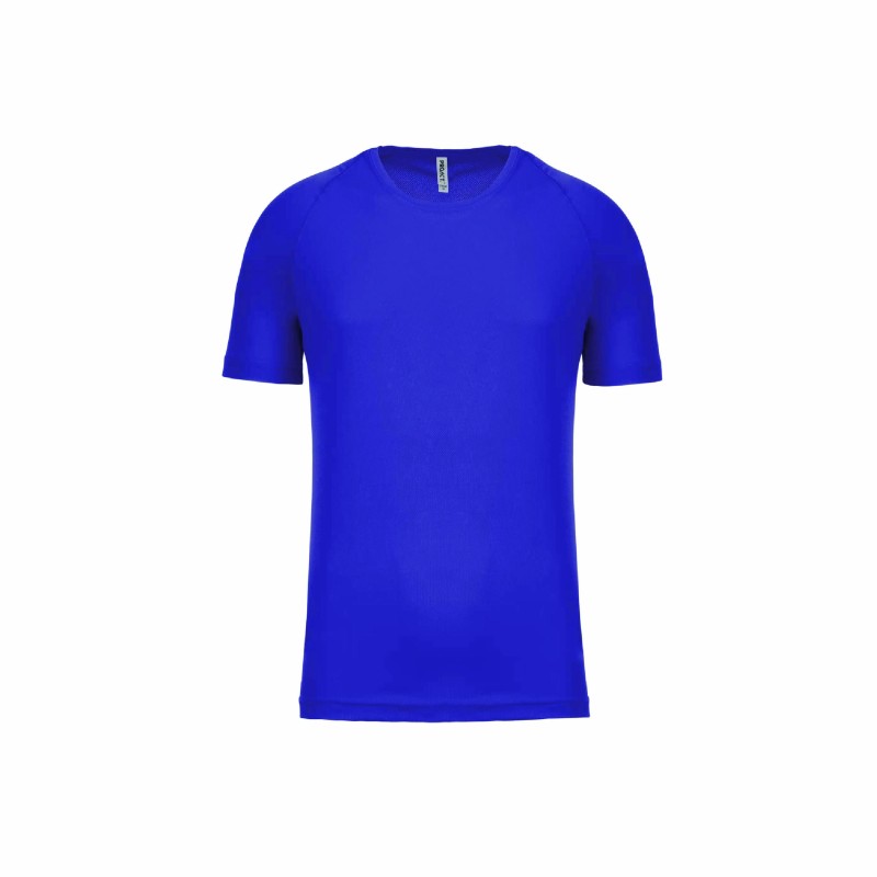 Tee-shirt manches courtes de sport homme en polyester