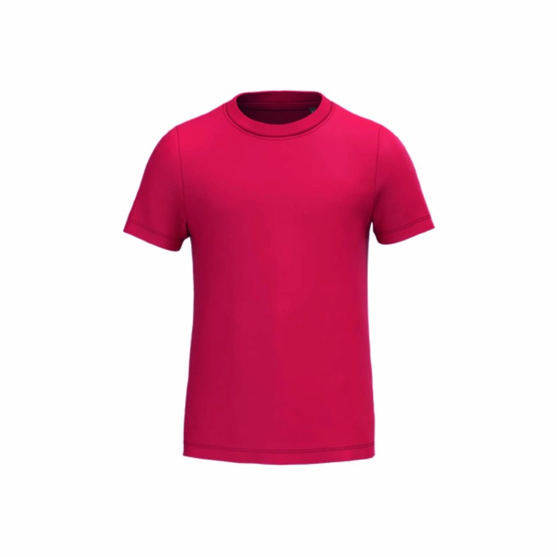 Tee-shirt manches courtes bio enfant en coton peigné