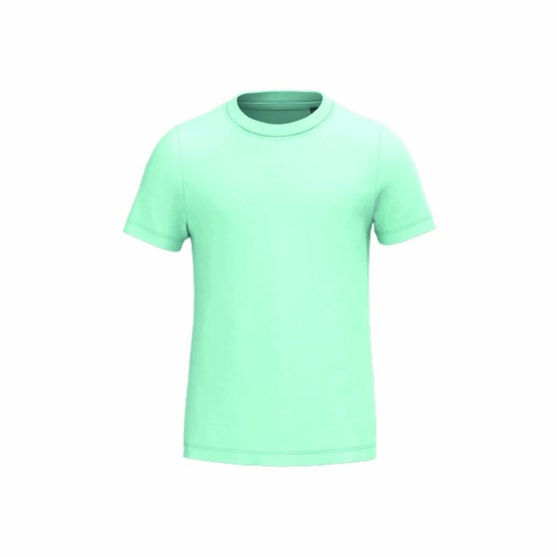 Tee-shirt manches courtes bio enfant en coton peigné