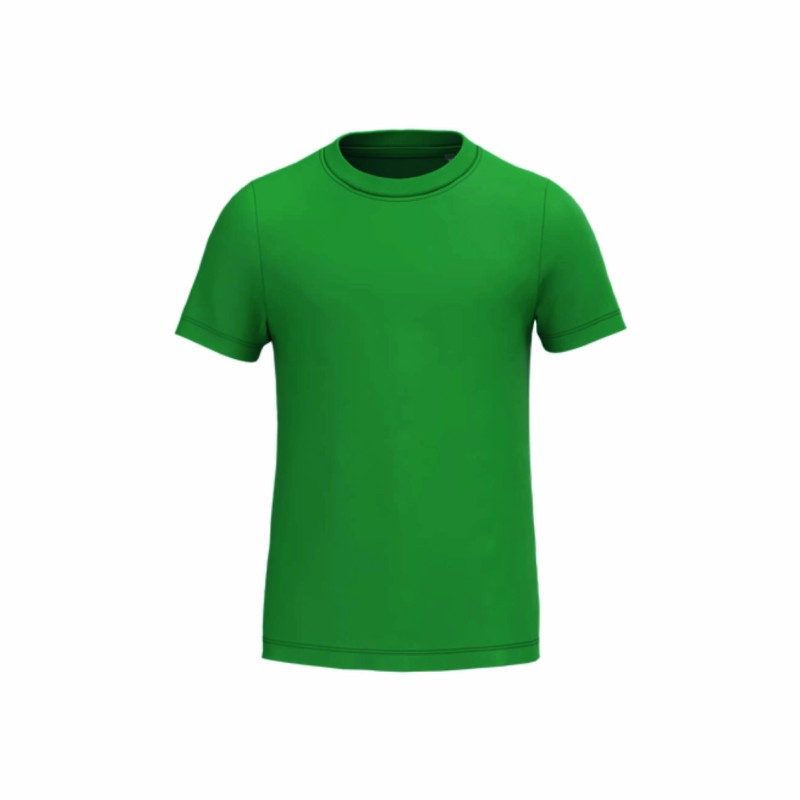 Tee-shirt manches courtes bio enfant en coton peigné