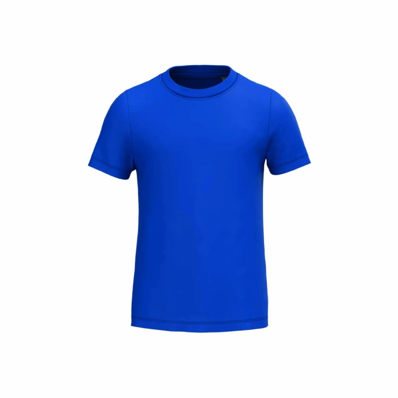 Tee-shirt manches courtes bio enfant en coton peigné