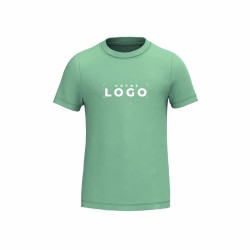 Tee-shirt manches courtes bio enfant en coton peigné