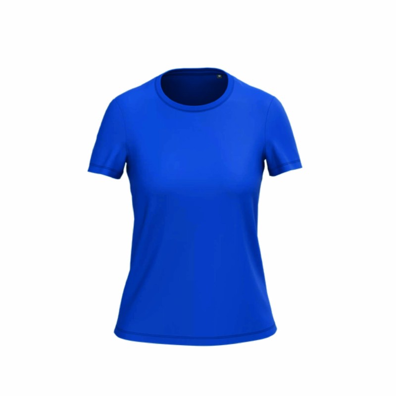 Tee-shirt manches courtes bio femme en coton peigné