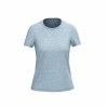 Tee-shirt manches courtes bio femme en coton peigné