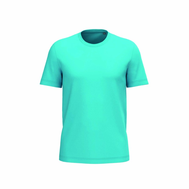 Tee-shirt manches courtes bio homme en coton peigné