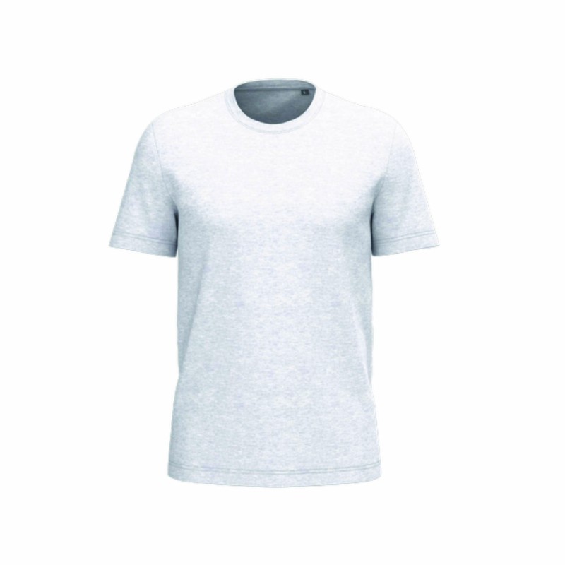 Tee-shirt manches courtes bio homme en coton peigné