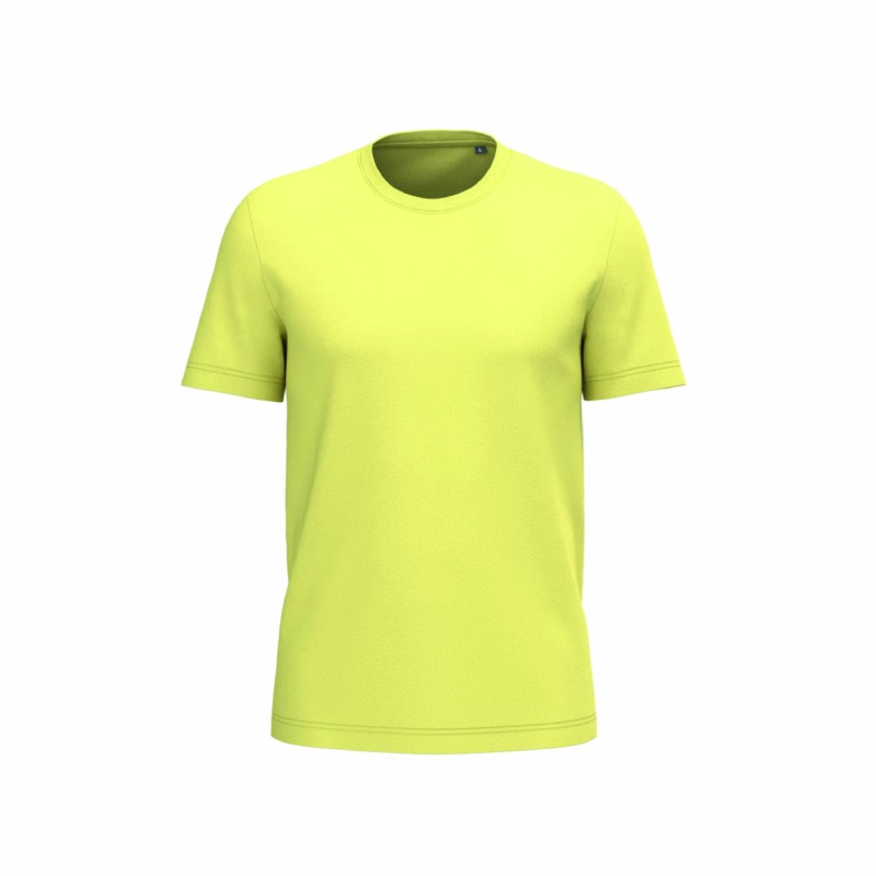 Tee-shirt manches courtes bio homme en coton peigné