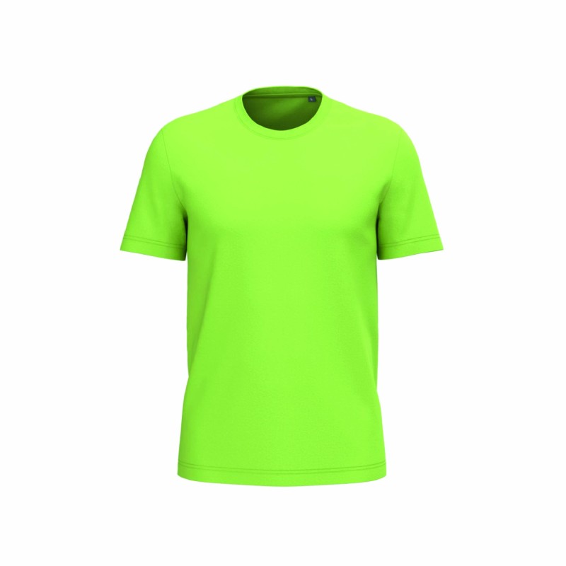 Tee-shirt manches courtes bio homme en coton peigné