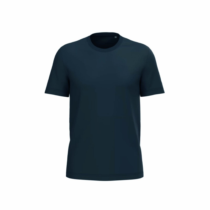 Tee-shirt manches courtes bio homme en coton peigné