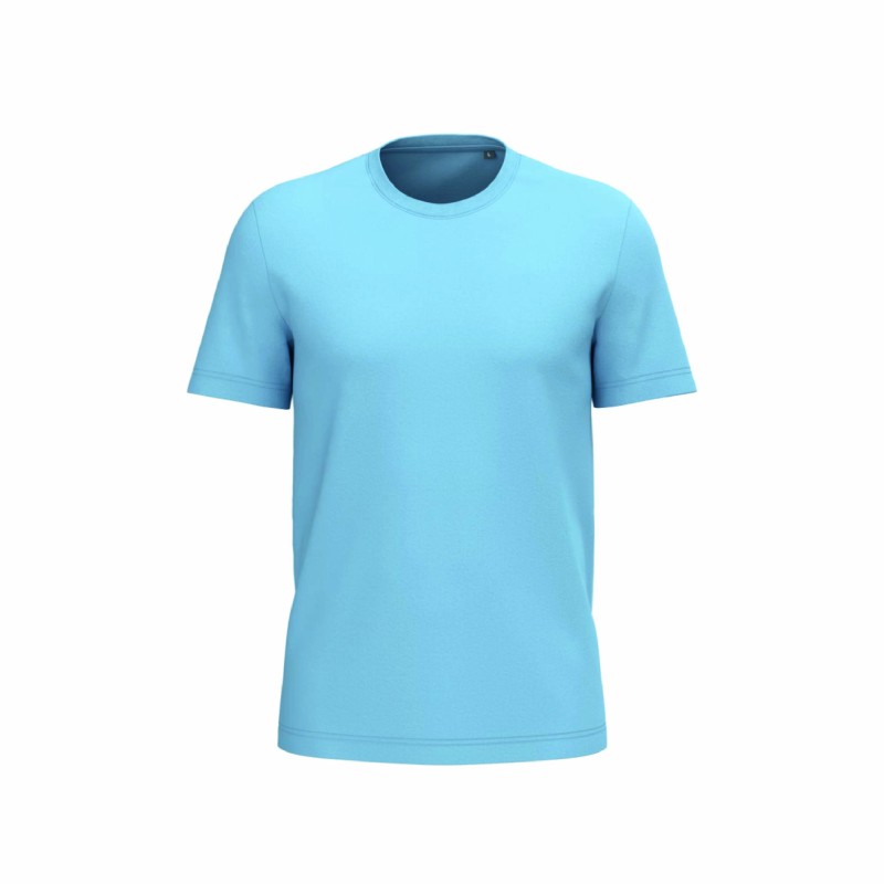 Tee-shirt manches courtes bio homme en coton peigné