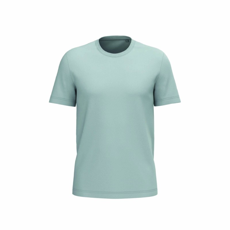 Tee-shirt manches courtes bio homme en coton peigné