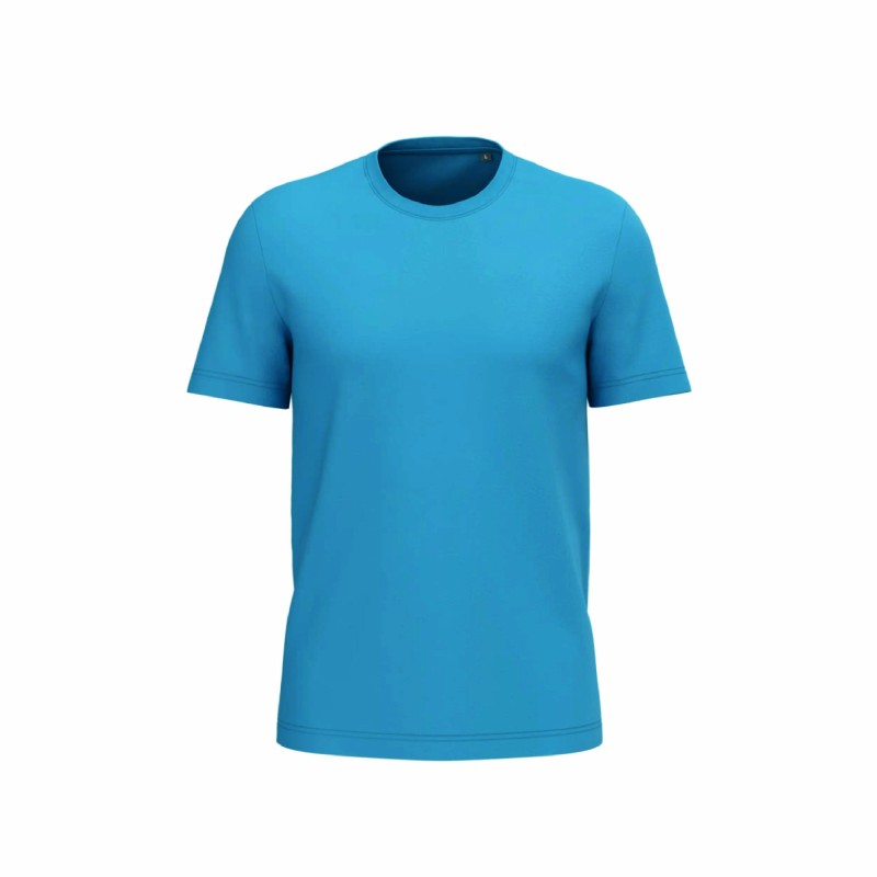 Tee-shirt manches courtes bio homme en coton peigné