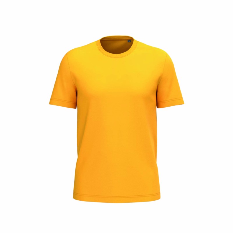 Tee-shirt manches courtes bio homme en coton peigné