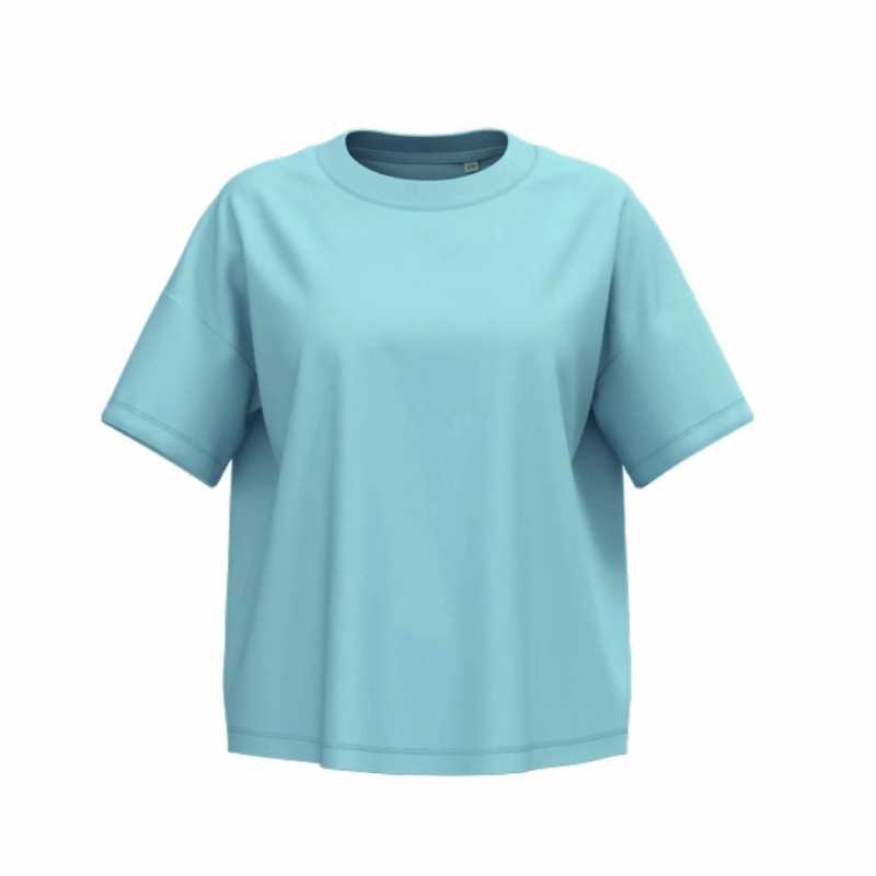 Tee-shirt oversize écoresponsable femme en coton bio