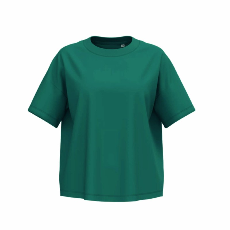 Tee-shirt oversize écoresponsable femme en coton bio