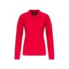 Polo manches longues femme personnalisé – chic et confortable