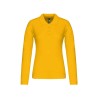 Polo manches longues femme personnalisé – chic et confortable
