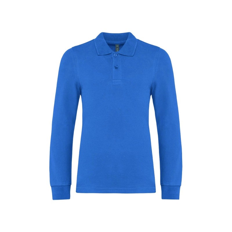 Polo manches longues enfant personnalisé – confortable et durable