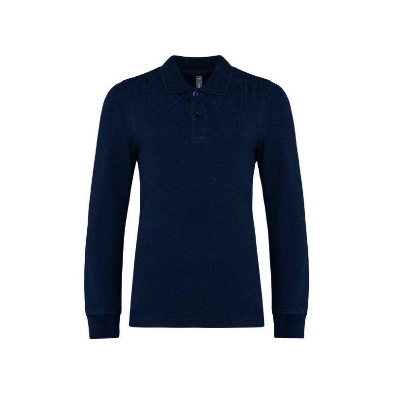 Polo manches longues enfant personnalisé – confortable et durable
