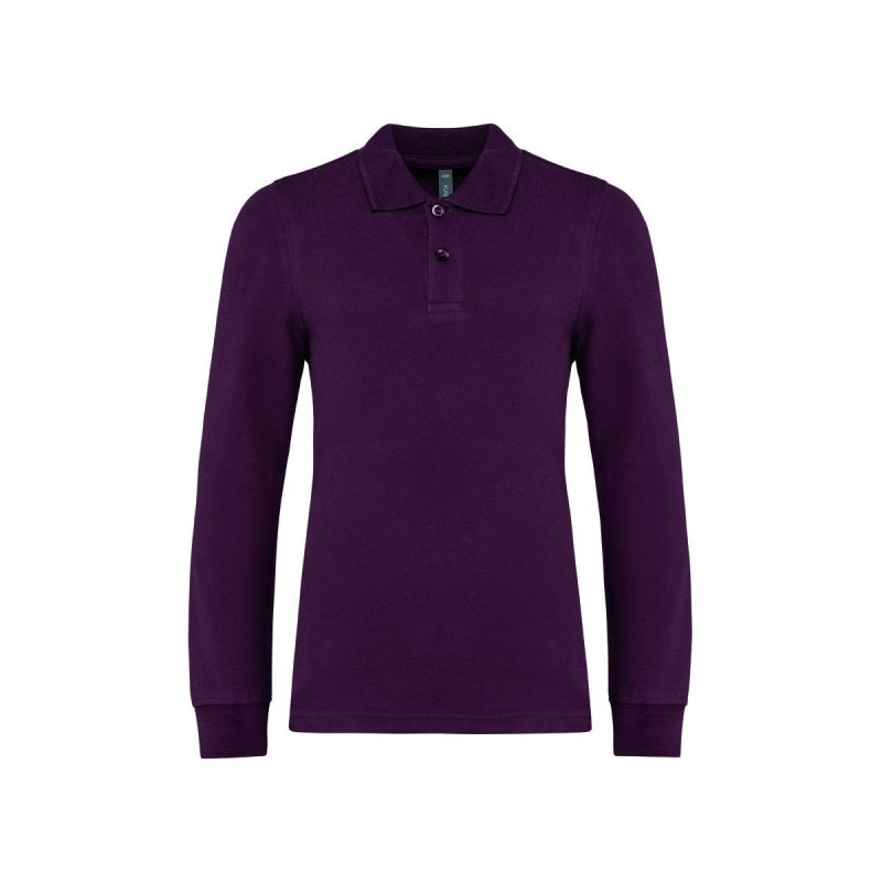 Polo manches longues enfant personnalisé – confortable et durable