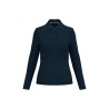Polo manches longues femme personnalisé – chic, confortable et durable