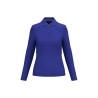 Polo manches longues femme personnalisé – chic, confortable et durable