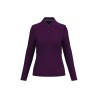 Polo manches longues femme personnalisé – chic, confortable et durable