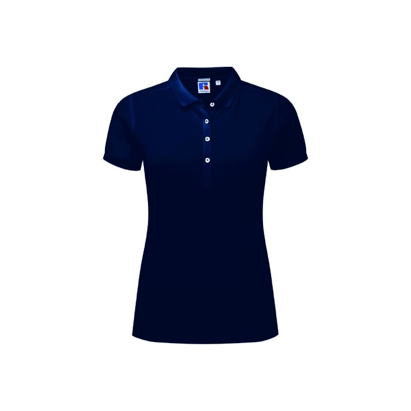 Polo stretch femme personnalisé – chic, confortable et performant