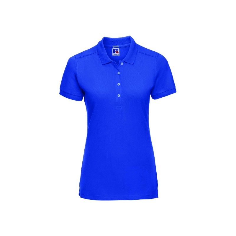 Polo stretch femme personnalisé – chic, confortable et performant