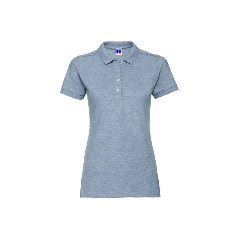 Polo stretch femme personnalisé – chic, confortable et performant
