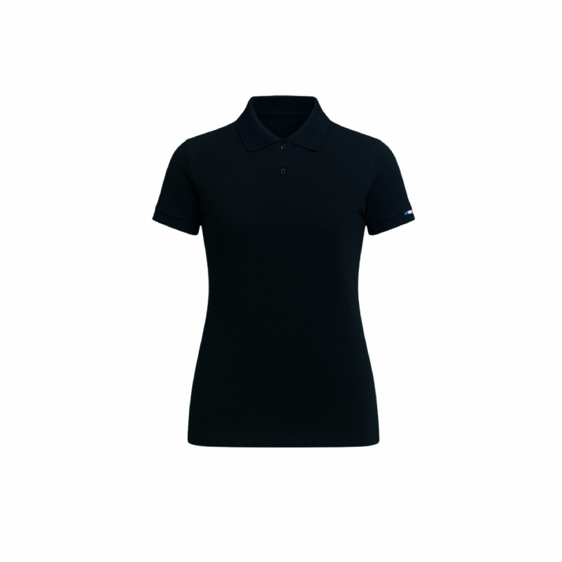 Polo manches courtes femme Made in France – coton bio, chic et durable