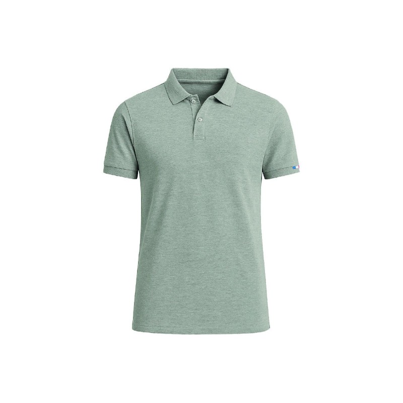 Polo manches courtes homme Made in France – coton bio, chic et durable