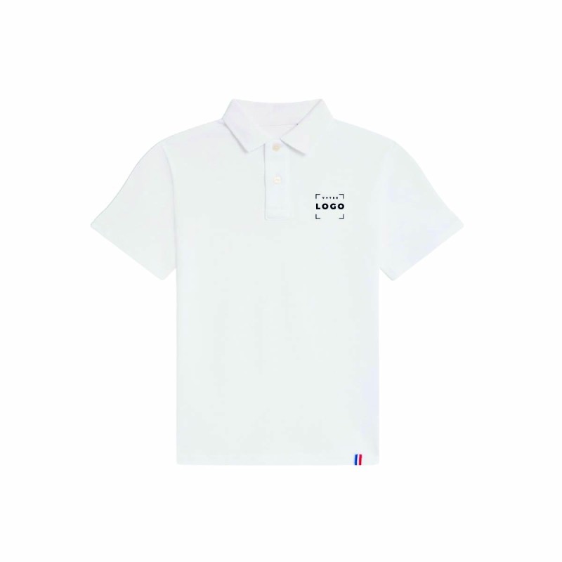 Polo enfant coton bio personnalisé – Made in France