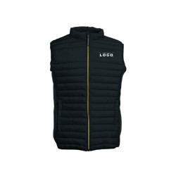 Bodywarmer homme personnalisé bi-matière – Cadeaux d’entreprise
