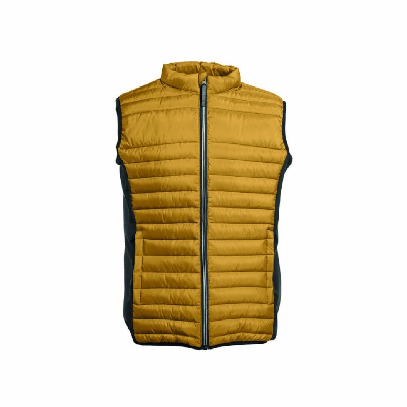 Bodywarmer homme personnalisé bi-matière – Cadeaux d’entreprise