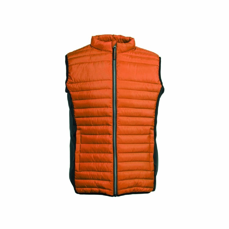 Bodywarmer homme personnalisé bi-matière – Cadeaux d’entreprise