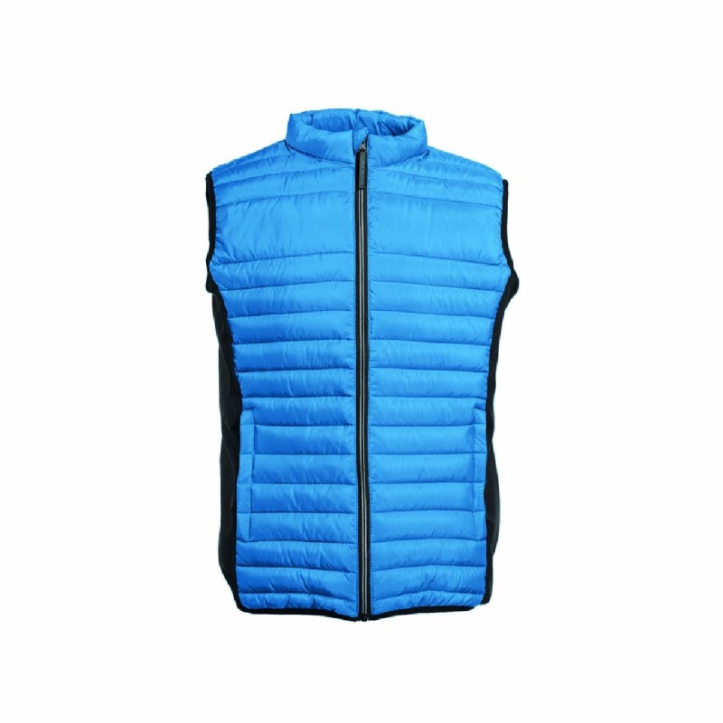 Bodywarmer homme personnalisé bi-matière – Cadeaux d’entreprise
