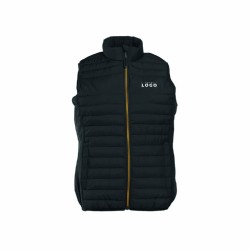 Bodywarmer femme personnalisé bi-matière – Cadeaux d’entreprise
