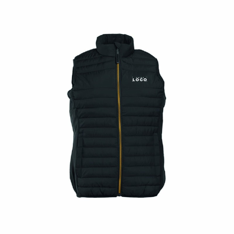 Bodywarmer femme personnalisé bi-matière – Cadeaux d’entreprise