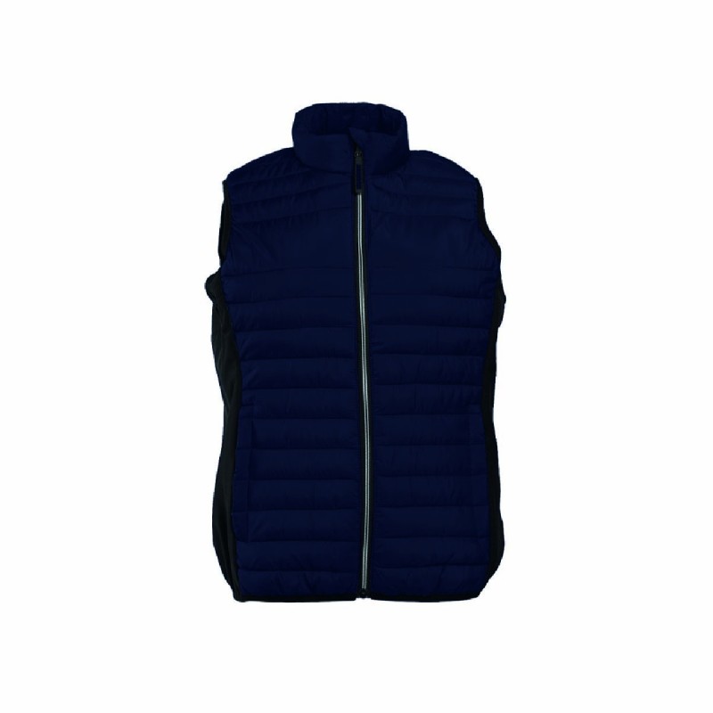 Bodywarmer femme personnalisé bi-matière – Cadeaux d’entreprise