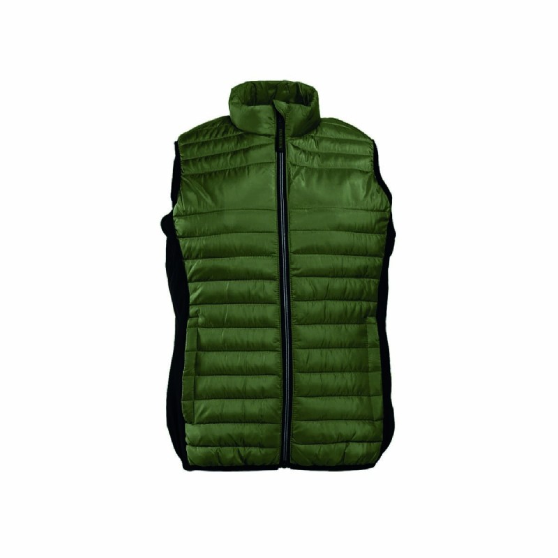 Bodywarmer femme personnalisé bi-matière – Cadeaux d’entreprise