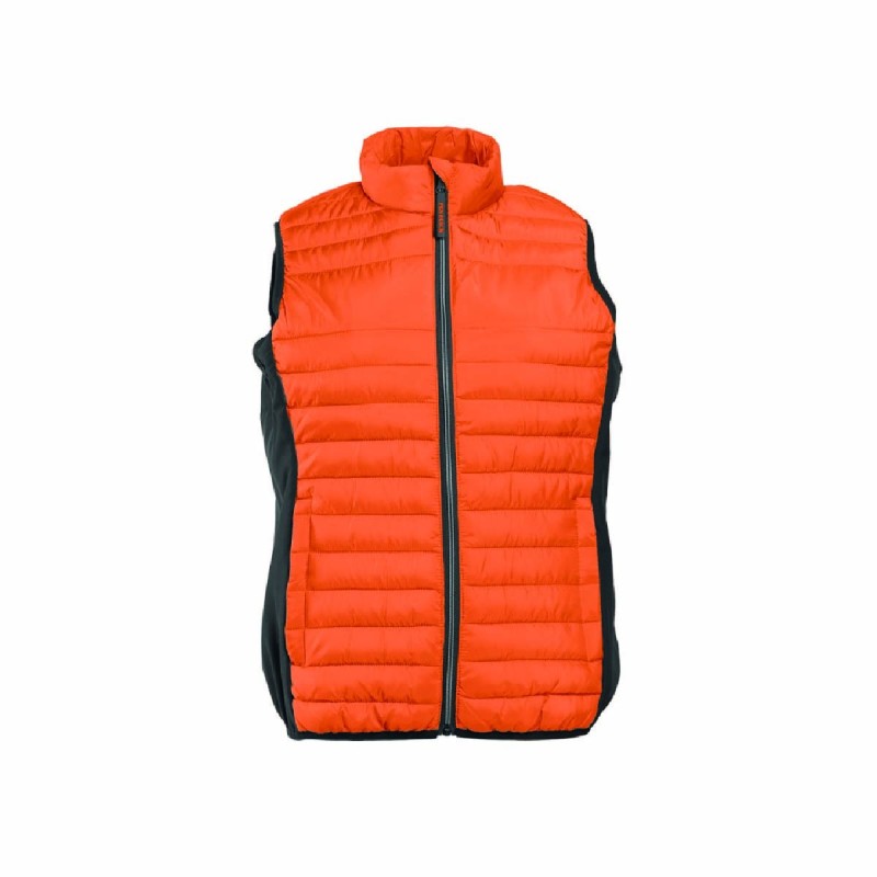 Bodywarmer femme personnalisé bi-matière – Cadeaux d’entreprise