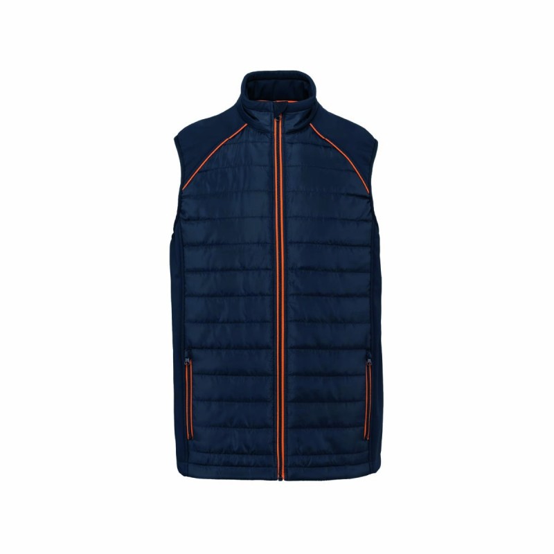 Bodywarmer unisexe personnalisé bi-matière – Cadeaux d’entreprise