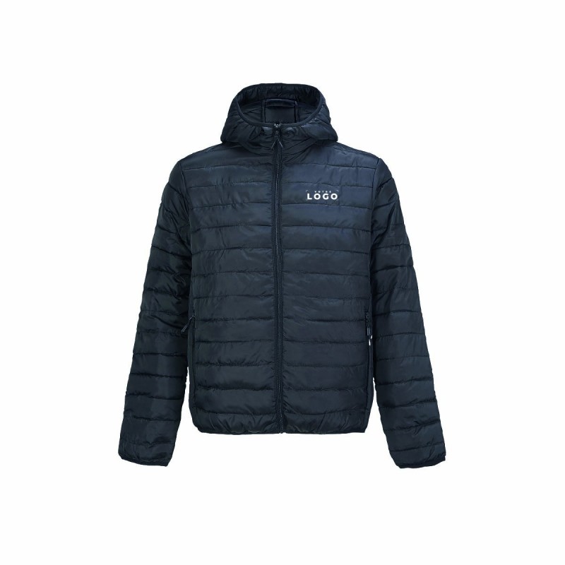 Doudoune manches longues homme personnalisée – Textile d’entreprise