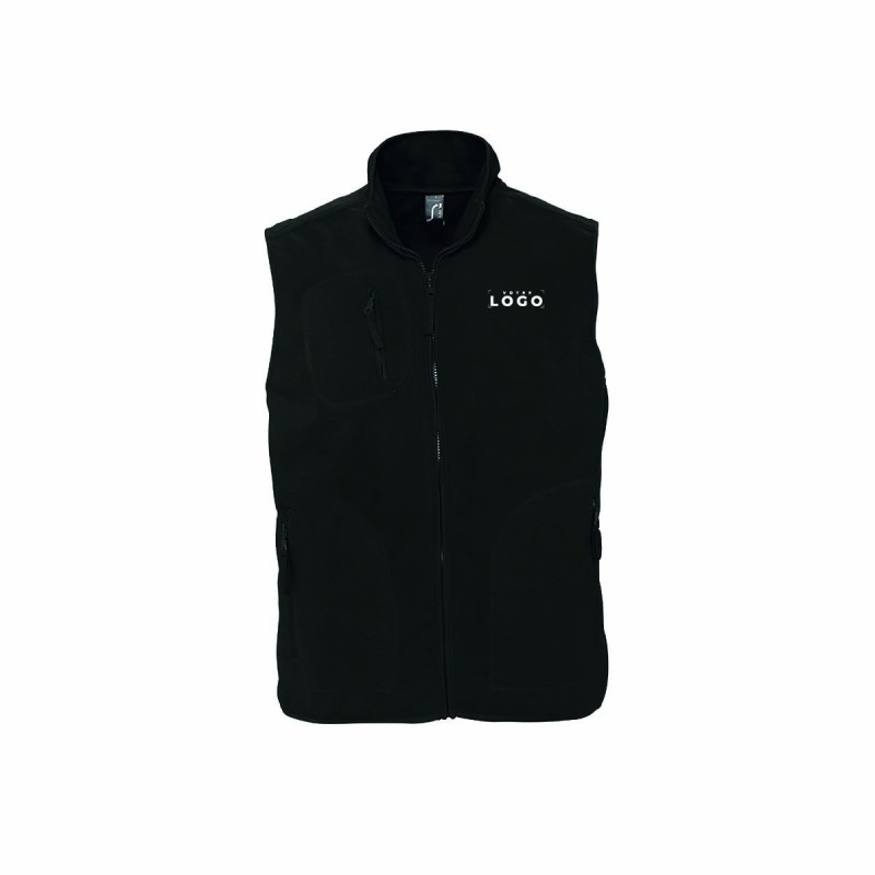 Veste Micropolaire Sans Manches Unisexe – Confort, Style