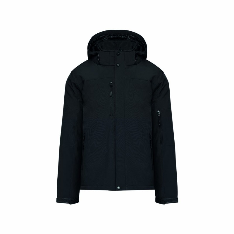 Parka Softshell Doublée Capuche Homme – Personnalisation Entreprise