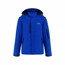 Parka Softshell Doublée Capuche Homme – Personnalisation Entreprise