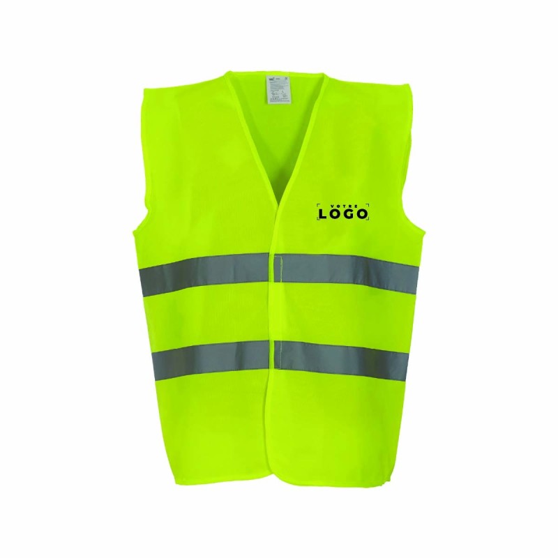 Gilet haute visibilité personnalisable | Sécurité entreprise