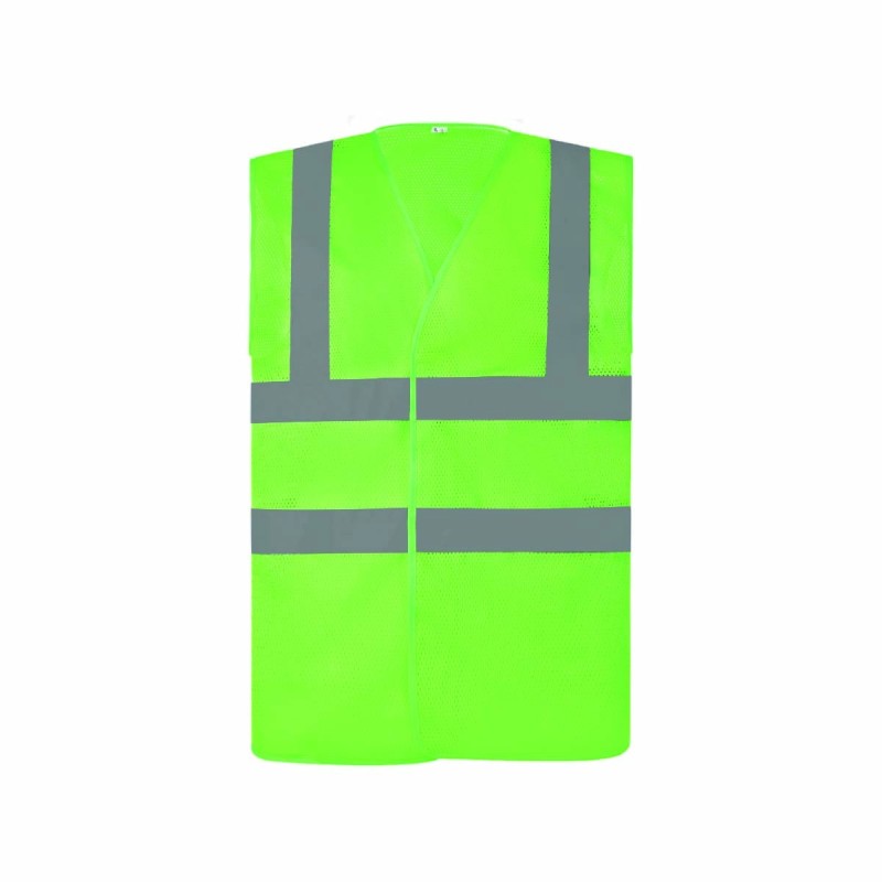 Gilet haute visibilité 4 bandes recyclé | Personnalisation entreprise