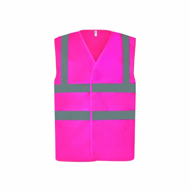 Gilet haute visibilité 4 bandes recyclé | Personnalisation entreprise